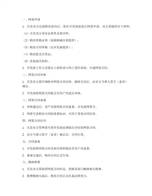 惠州_购房合同网签
