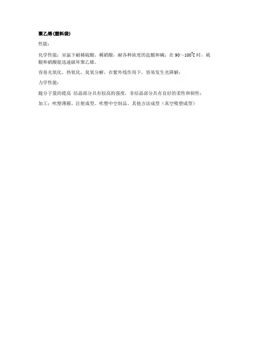 材料属性