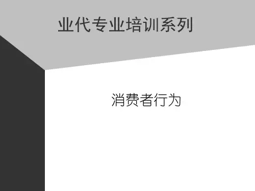 可口可乐公司业代培训全套教程管理