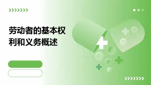 劳动者的基本权利和义务概述