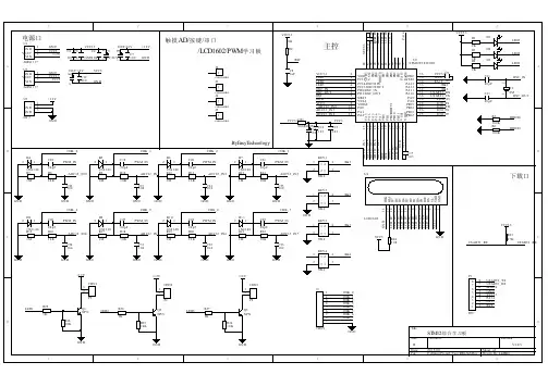 stm32触摸板原理图