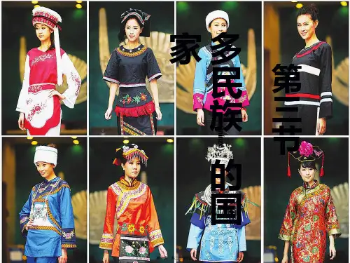 七年级地理上册 第二章 第三节 多民族的国家课件3