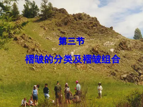 第四章  褶皱  § 3  褶皱的分类级组合形式
