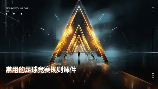 常用的足球竞赛规则课件