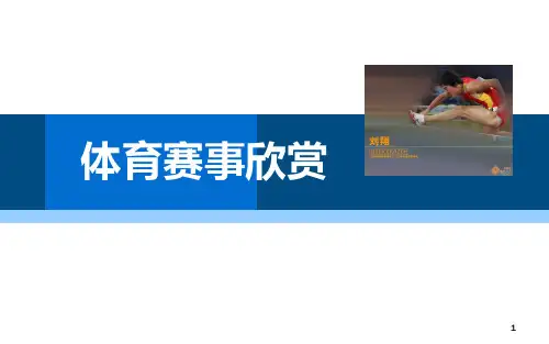 《体育赛事欣赏》PPT课件
