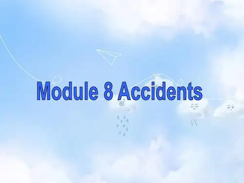外研版八年级英语上册 Module 8 Unit 3 Language in use课件1