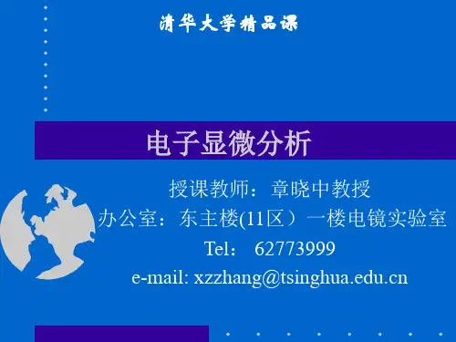 电子显微分析