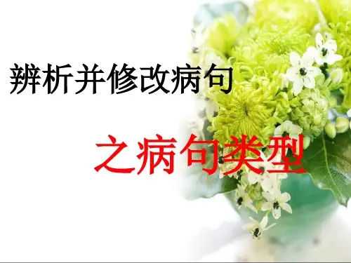 2015病句类型