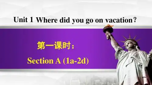人教版go for it八年级英语上册 Unit1 Section A (1a-2d) 【精品课件】