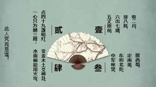 人教版语文高二选修《中国古代诗歌散文欣赏》课件：第一单元 蜀相