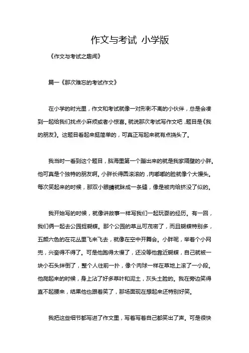 作文与考试 小学版