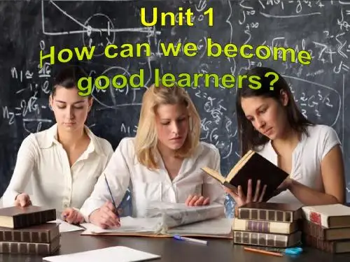 人教九年级Unit 1 Section A 1a-2d精美课件(共20张PPT)