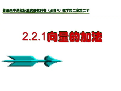 向量的加法及其几何意义课件