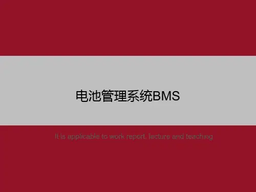 电池管理系统BMS