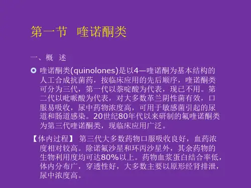 人工合成抗菌药