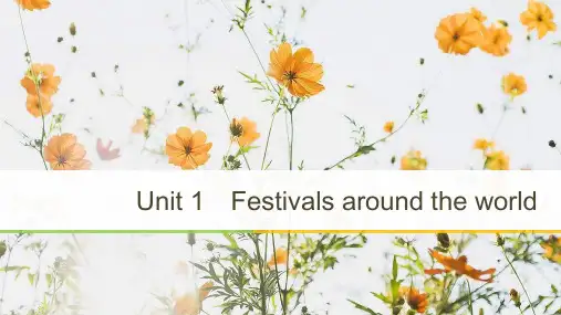 2018-2019学年高中英语(人教浙江专用)必修三课件Unit1PeriodTwo