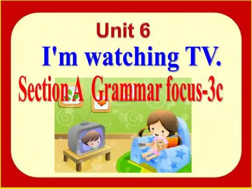 新人教版英语八上Unit6  Section A Grammar focus-3c