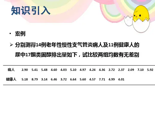 医学统计学第九章方差分析课件PPT