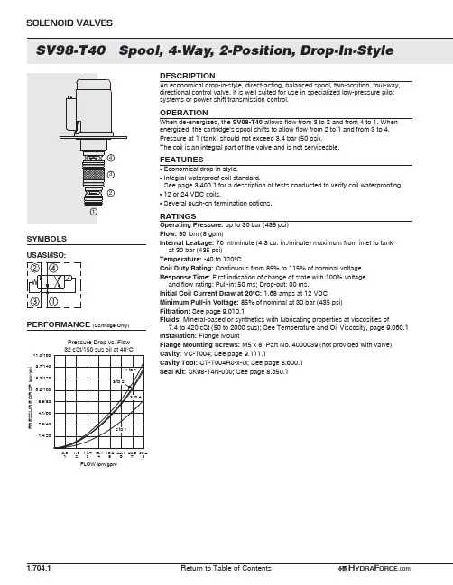 电磁换向阀SV98-T40英文.pdf