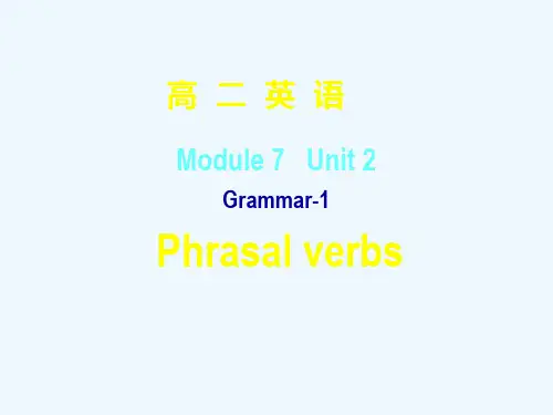 英语选修Ⅶ牛津译林版Unit2课件(共21张)Grammar-1