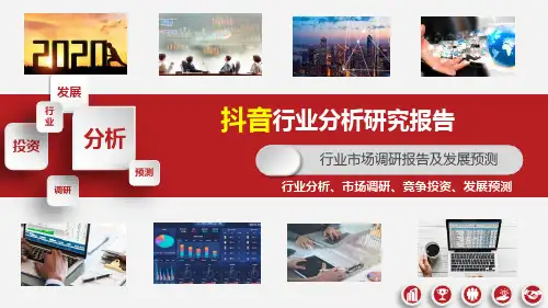 抖音行业分析研究报告 