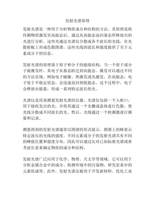 发射光谱原理