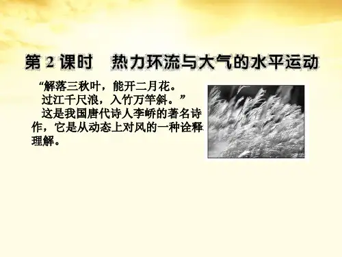 海陆热力性质的差异