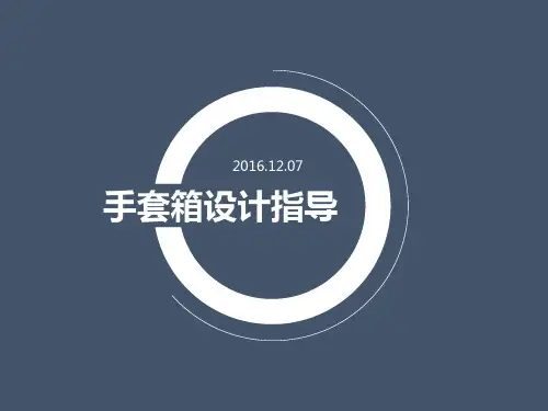 手套箱设计指导