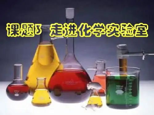2015-2016学年江苏省盐城市亭湖新区实验学校九年级化学教学课件：《走进化学实验室》1(人教版上册)