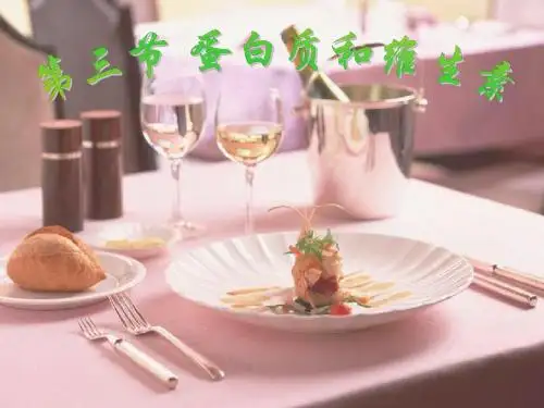 蛋白质和维生素精选教学PPT课件