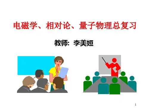 大学物理下册总复习汇总