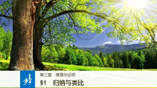北师版数学高二选修1-2课件  归纳与类比