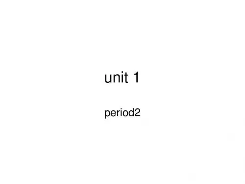 2014新目标八年级英语下分单元分课时短语unit 1period2