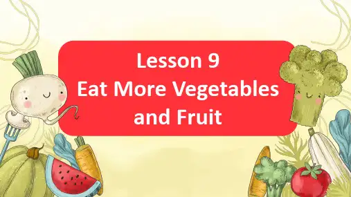 冀教版小学六年级英语下册 lesson 9课件