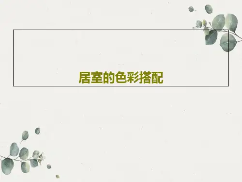 居室的色彩搭配共17页文档