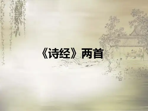 诗经PPT课件