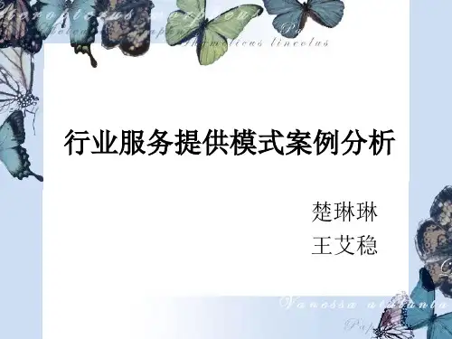 携程旅游网行业服务提供模式案例分析