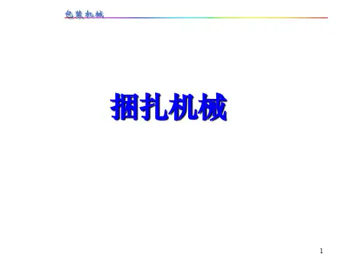 包装机械-捆扎机械PPT课件