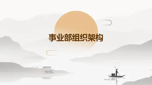 事业部组织架构