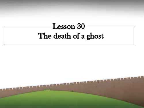 新概念三册Lesson30.ppt(26张)-精品课件
