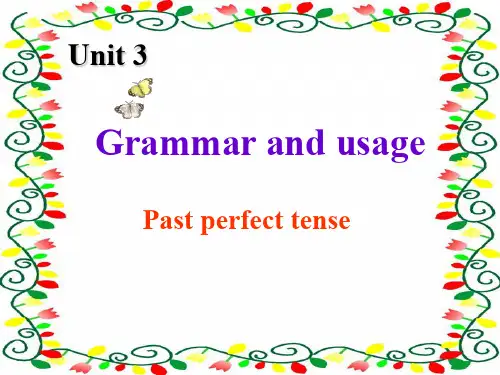牛津译林版高中英语必修二Unit 3 grammar(共32张PPT)