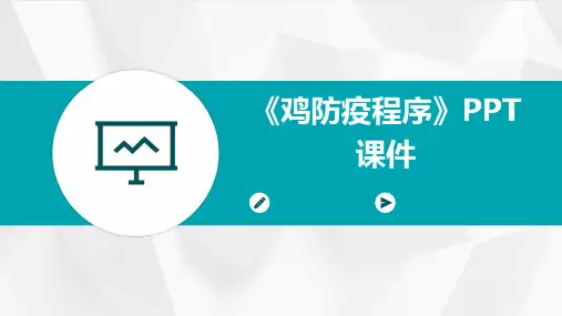 《鸡防疫程序》课件