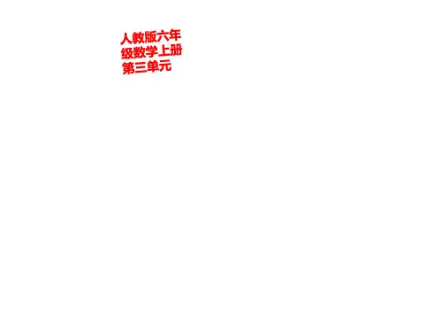 数学六年级上人教版3分数除法整理和复习课件(28张)