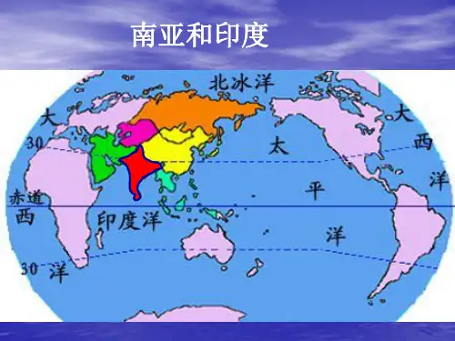 地理：《南亚和印度》复习课件