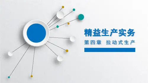 精益生产实务 第2版 第四章 拉动式生产