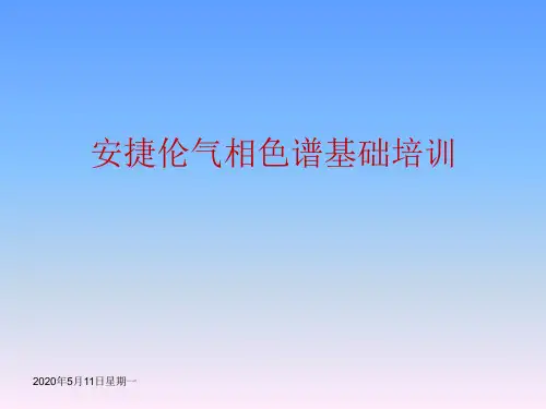 安捷伦气相色谱基础培训总结
