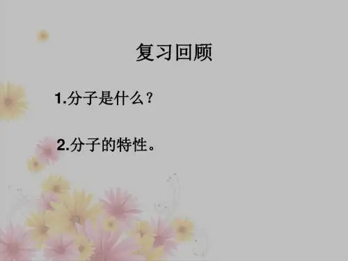 《构成物质的微粒——原子和离子》PPT