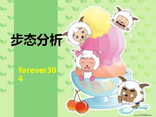 步态分析完整版PPT课件