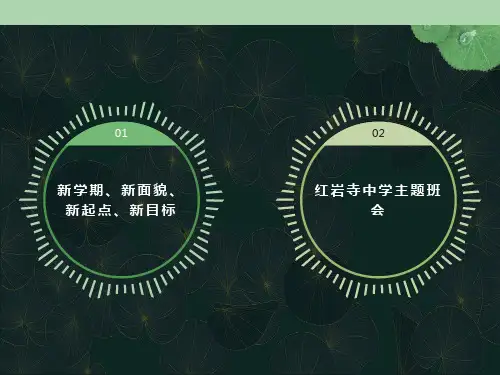 课件主题班会ppt