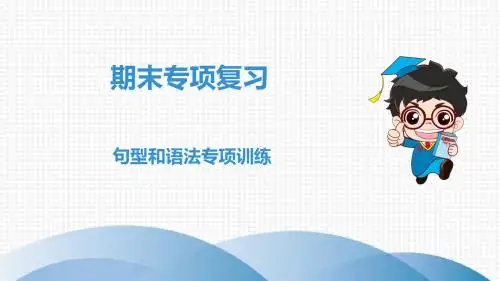 2019七年级英语下册(人教)期末专题复习 句型和语法专项训练
